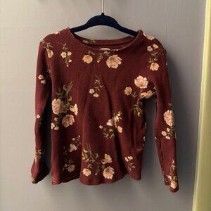 Floral Long Sleeve Shirt